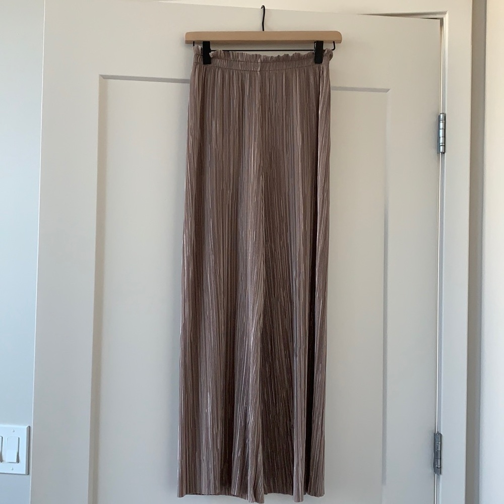 Zara dress/ flowy pants